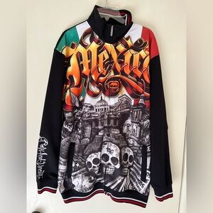Y2K Ecko Unltd Mexico Day Of The Dead Track Jacket